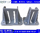 AL-40-128x85x120铝型材地脚